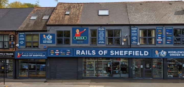 Rails of Sheffield Shop Front