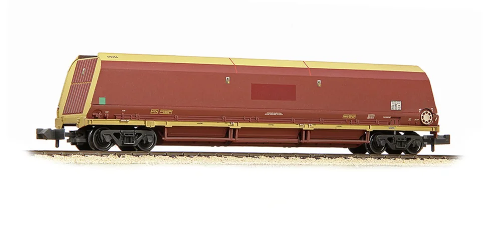 Graham Farish 373-851A HTA Bogie Hopper Wagon Unbranded DB Schenker 310458 Wthrd